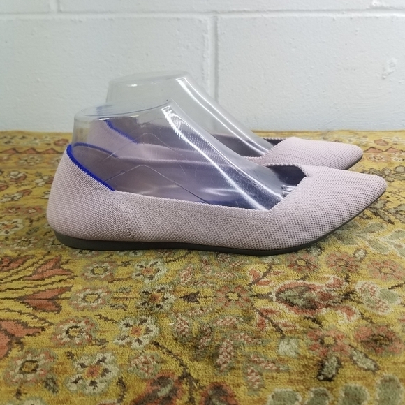 Rothys The Point in blush pink pointed toe flats - Picture 12 of 14
